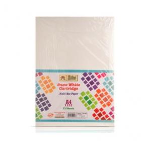 Lotus Snow White Paper Cartridge, Size: 56x75 cm (25 Sheets)